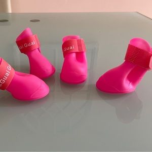 Waterproof dog booties, new